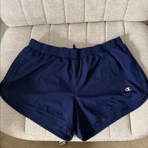 Champion Women's Dark Blue Athletic Shorts